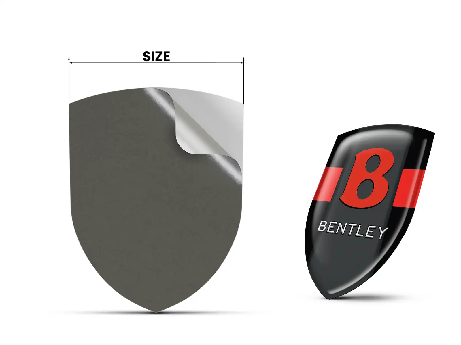Bentley Autoaufkleber Robust Sportlich Hochwertig Exklusiv